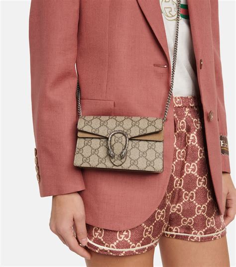 gucci dionysus gg supreme super mini bag women stores|gucci dionysus bag suede.